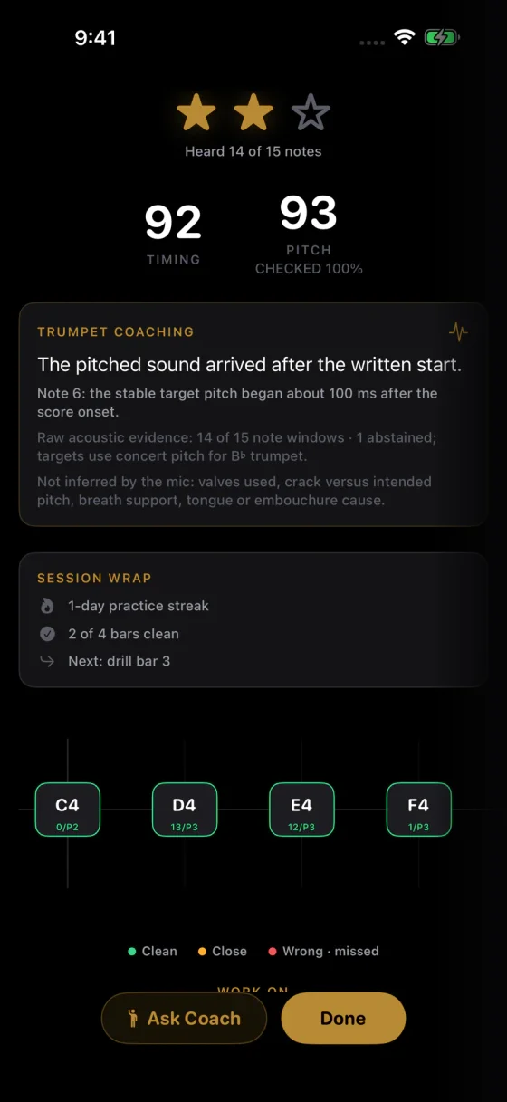 A real Soloist Trumpet take review with evidence-bounded coaching